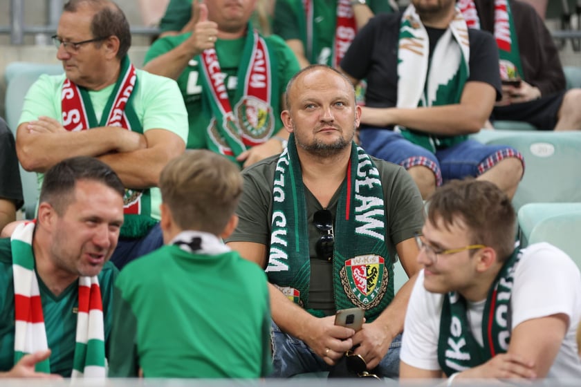 Zdjęcia kibiców z meczu WKS Śląsk Wrocław - FC St. Gallen