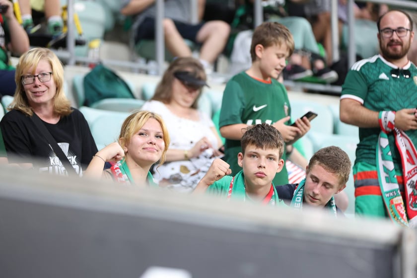 Zdjęcia kibiców z meczu WKS Śląsk Wrocław - FC St. Gallen