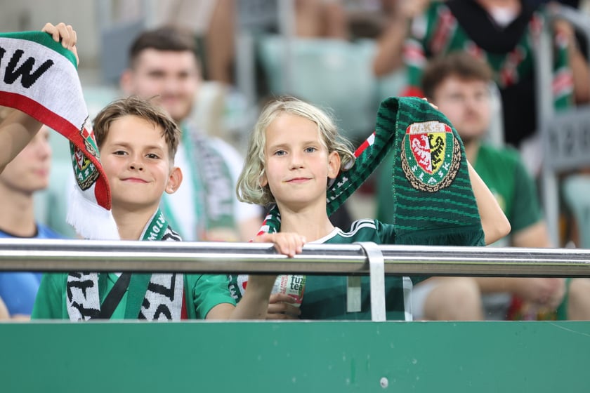 Zdjęcia kibiców z meczu WKS Śląsk Wrocław - FC St. Gallen