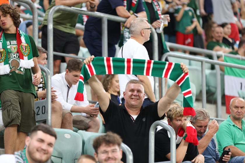 Zdjęcia kibiców z meczu WKS Śląsk Wrocław - FC St. Gallen
