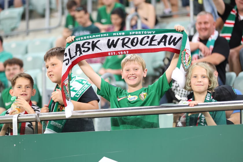 Zdjęcia kibiców z meczu WKS Śląsk Wrocław - FC St. Gallen