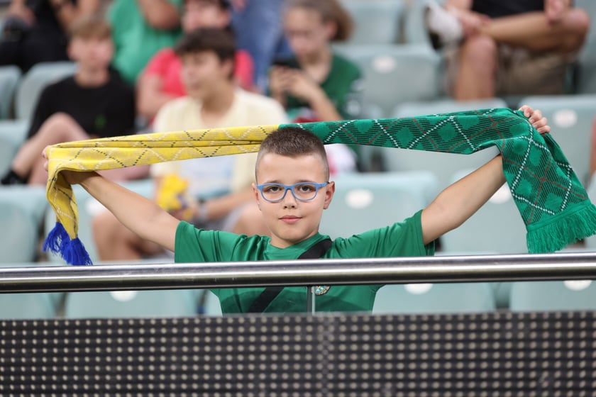 Zdjęcia kibiców z meczu WKS Śląsk Wrocław - FC St. Gallen
