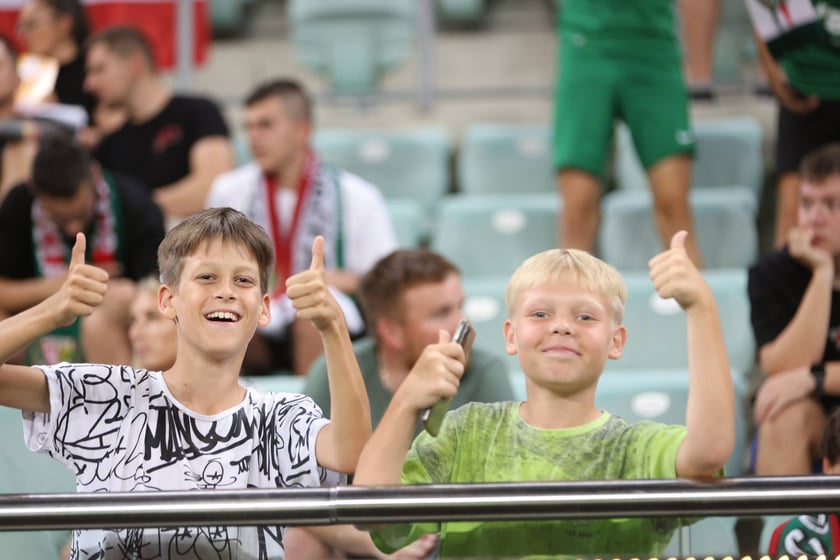 Zdjęcia kibiców z meczu WKS Śląsk Wrocław - FC St. Gallen