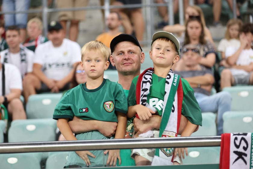 Zdjęcia kibiców z meczu WKS Śląsk Wrocław - FC St. Gallen