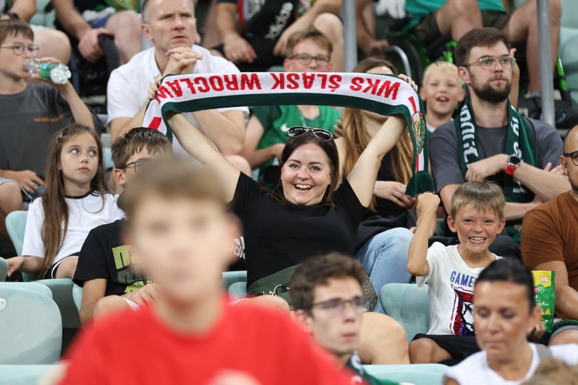 Zdjęcia kibiców z meczu WKS Śląsk Wrocław - FC St. Gallen
