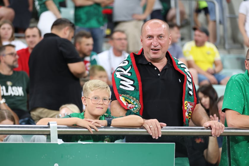 Zdjęcia kibiców z meczu WKS Śląsk Wrocław - FC St. Gallen