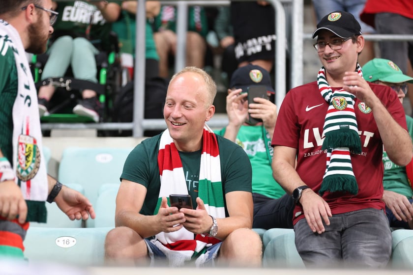 Zdjęcia kibiców z meczu WKS Śląsk Wrocław - FC St. Gallen