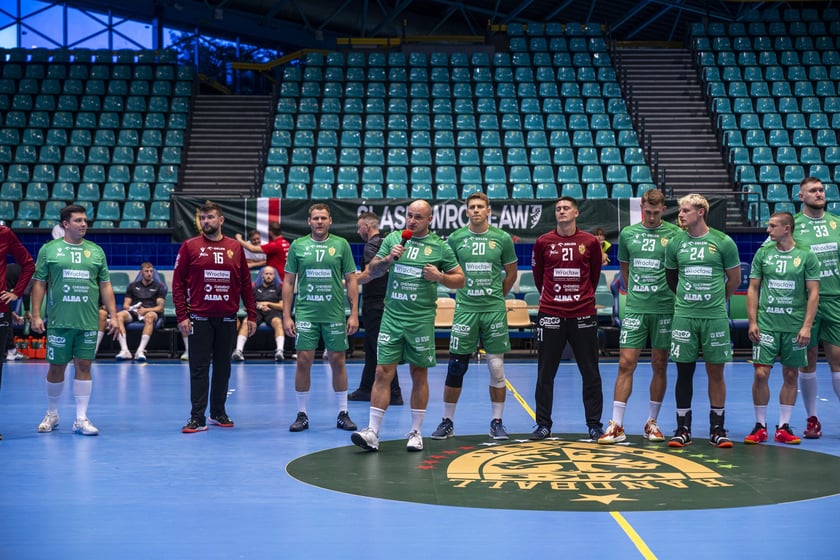 Prezentacja szczypiornistów Śląska przed powrotem do ORLEN Superligi