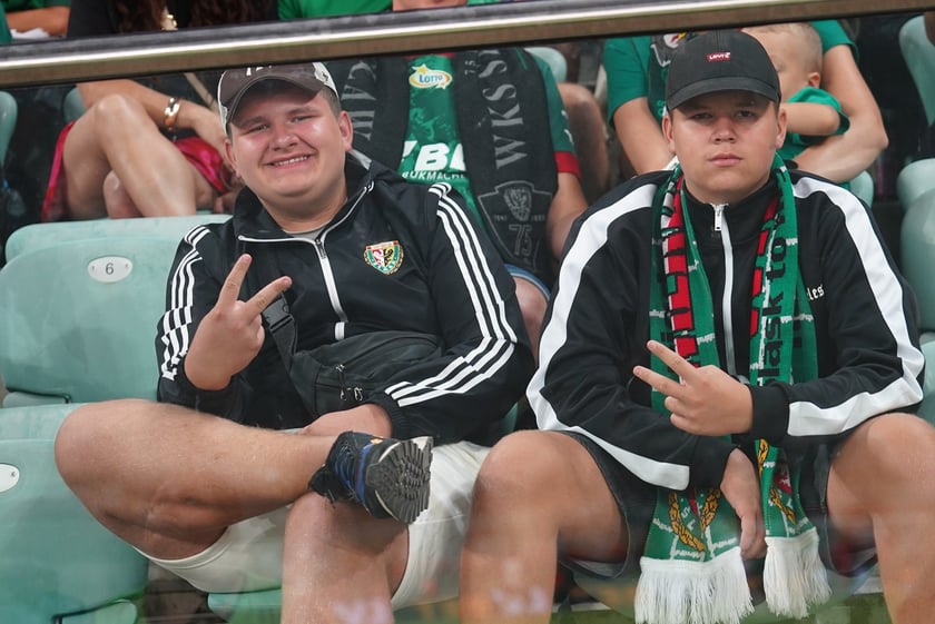 Zdjęcia kibiców z meczu Śląsk Wrocław - Legia Warszawa