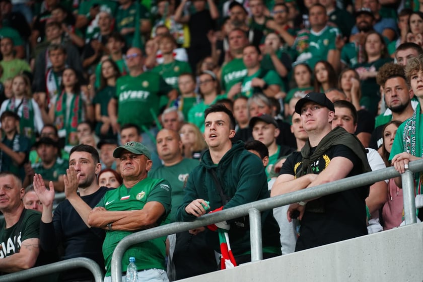 Zdjęcia kibiców z meczu Śląsk Wrocław - Legia Warszawa