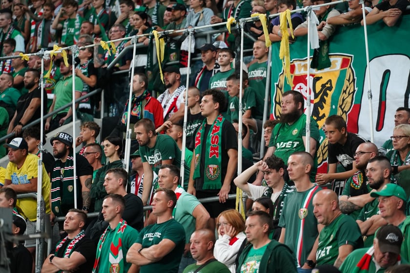 Zdjęcia kibiców z meczu Śląsk Wrocław - Legia Warszawa