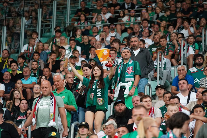 Zdjęcia kibiców z meczu Śląsk Wrocław - Legia Warszawa