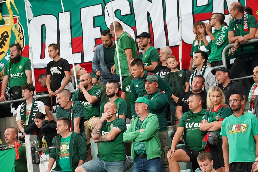 Zdjęcia kibiców z meczu Śląsk Wrocław - Legia Warszawa
