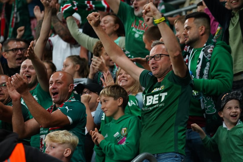 Zdjęcia kibiców z meczu Śląsk Wrocław - Legia Warszawa