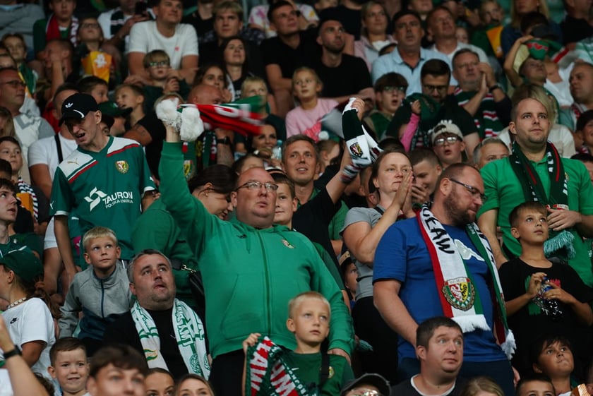 Zdjęcia kibiców z meczu Śląsk Wrocław - Legia Warszawa
