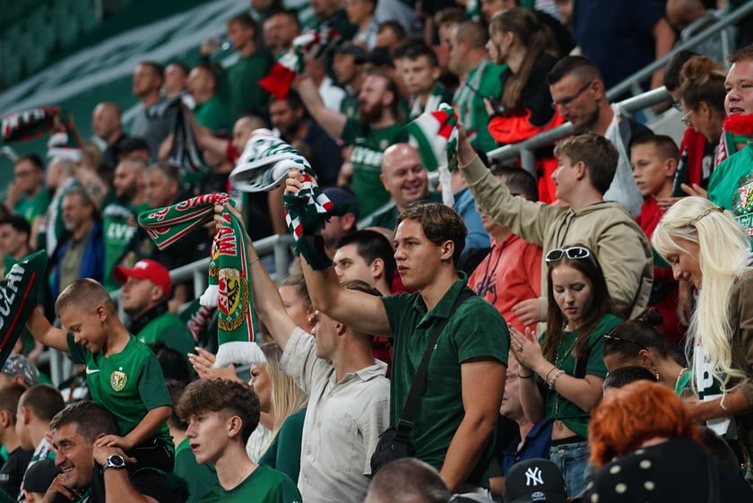 Zdjęcia kibiców z meczu Śląsk Wrocław - Legia Warszawa