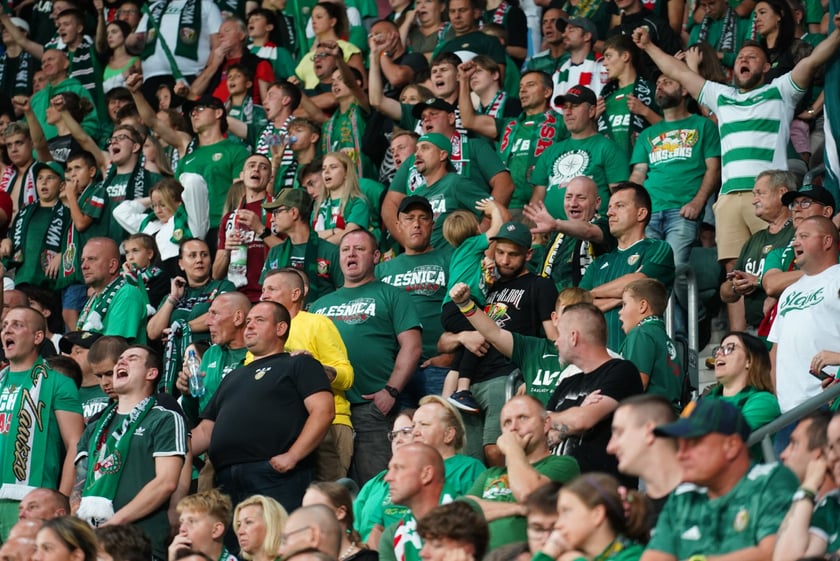 Zdjęcia kibiców z meczu Śląsk Wrocław - Legia Warszawa