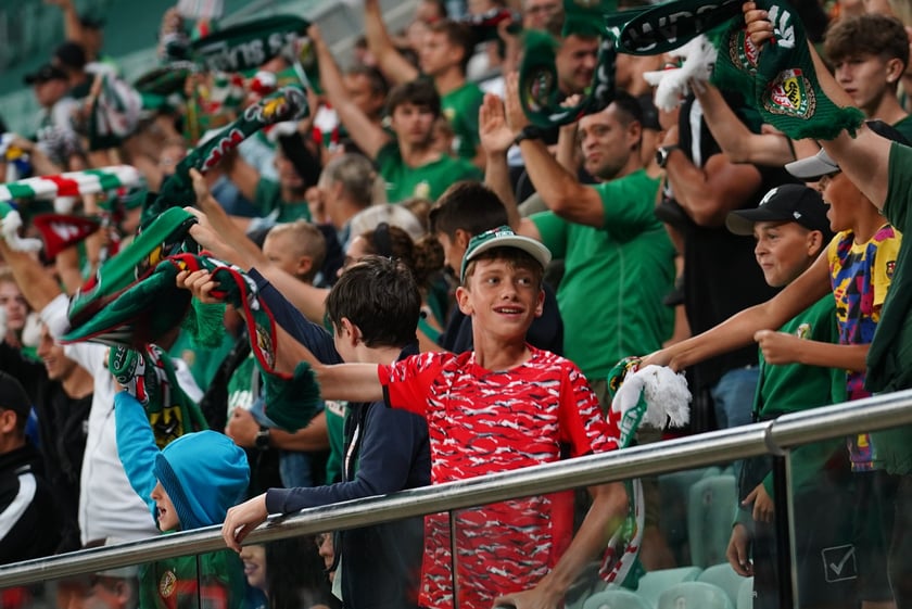 Zdjęcia kibiców z meczu Śląsk Wrocław - Legia Warszawa