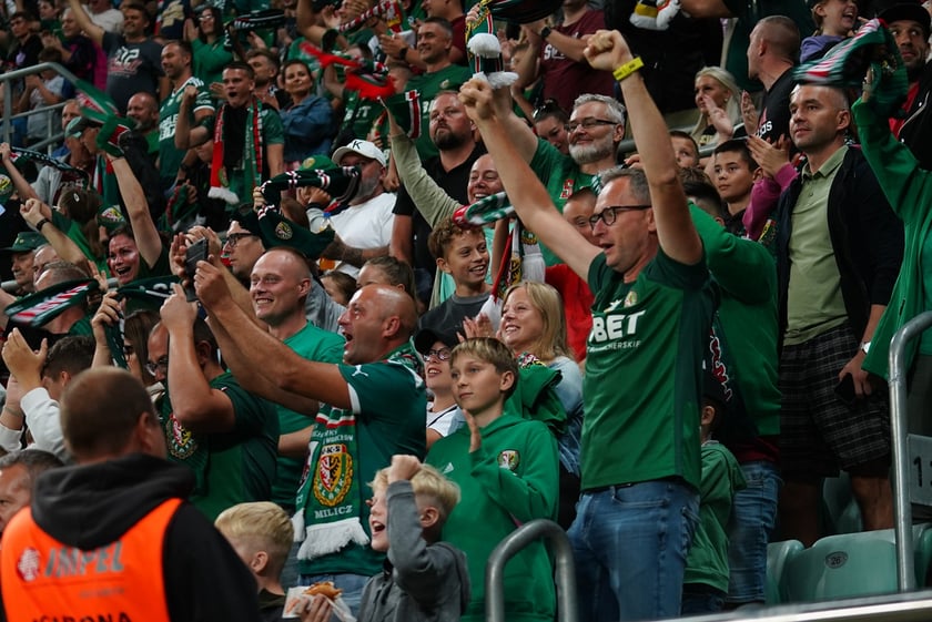 Zdjęcia kibiców z meczu Śląsk Wrocław - Legia Warszawa