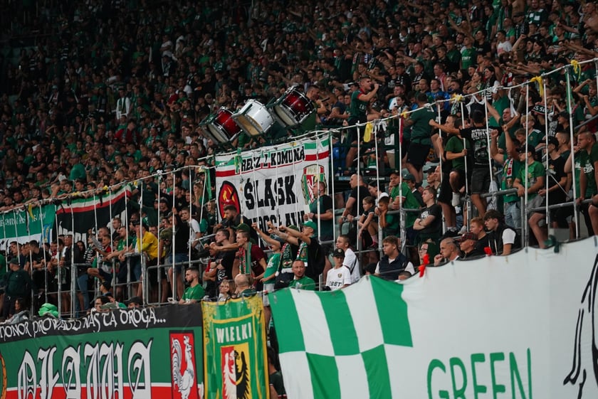 Zdjęcia kibiców z meczu Śląsk Wrocław - Legia Warszawa