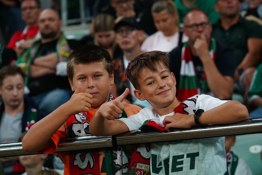 Zdjęcia kibiców z meczu Śląsk Wrocław - Legia Warszawa