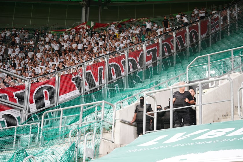 Zdjęcia kibiców z meczu Śląsk Wrocław - Legia Warszawa