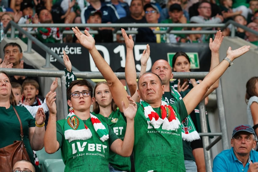 Zdjęcia kibiców z meczu Śląsk Wrocław - Legia Warszawa