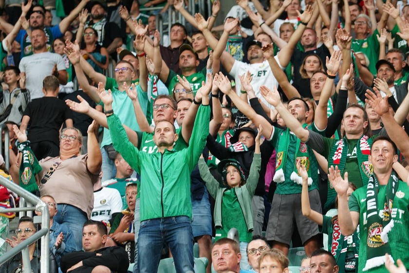 Zdjęcia kibiców z meczu Śląsk Wrocław - Legia Warszawa