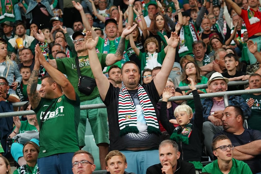Zdjęcia kibiców z meczu Śląsk Wrocław - Legia Warszawa
