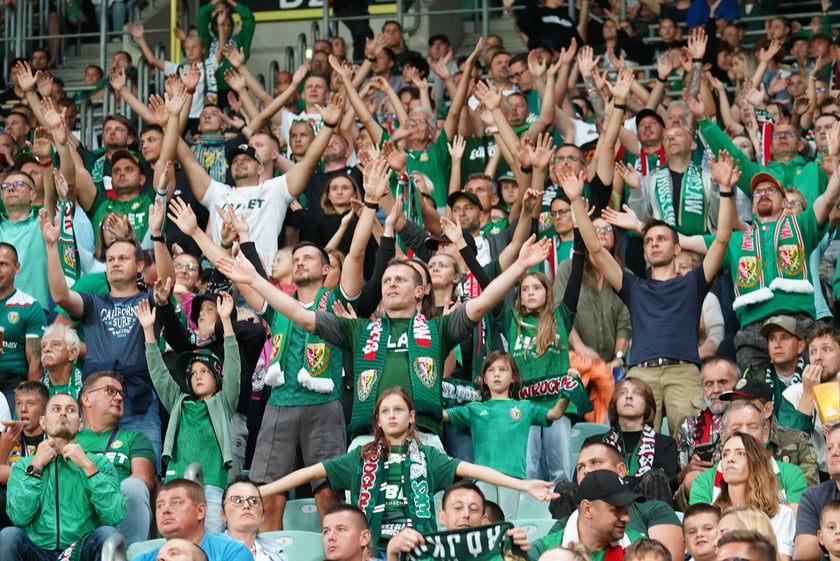Zdjęcia kibiców z meczu Śląsk Wrocław - Legia Warszawa