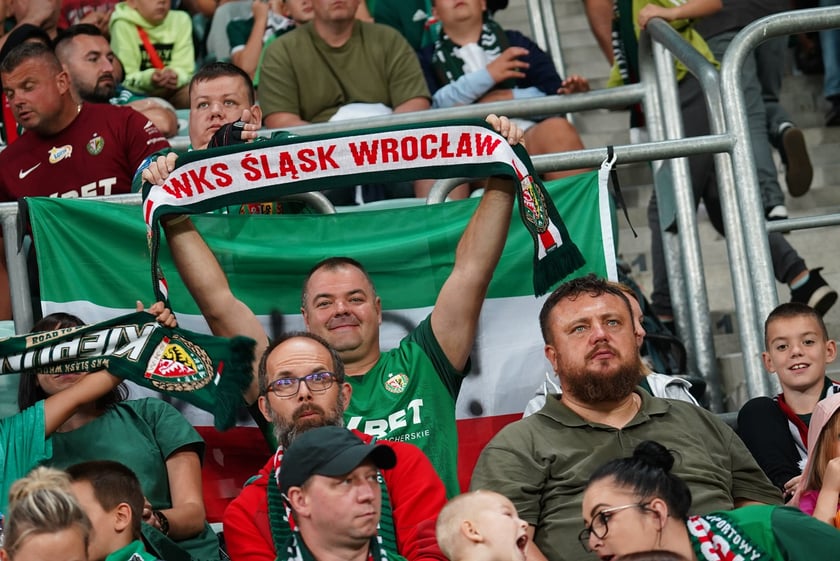 Zdjęcia kibiców z meczu Śląsk Wrocław - Legia Warszawa