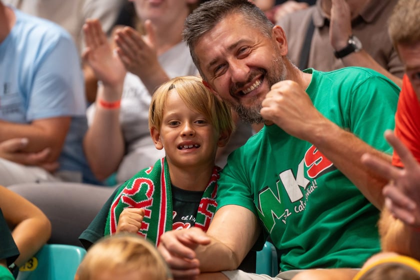 Śląsk Wrocław - Gwardia Opole, hala Orbita, 1 września 2024
