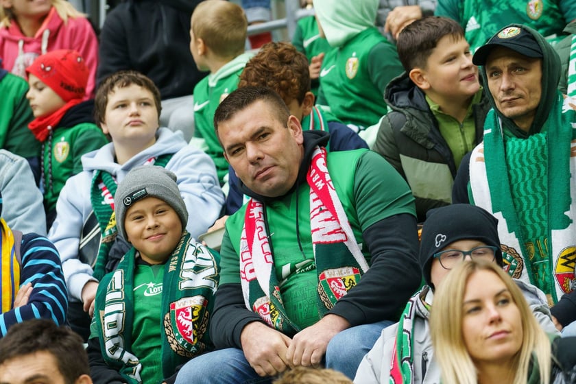 Mecz Śląska Wrocław z Cracovią na Tarczyński Arena