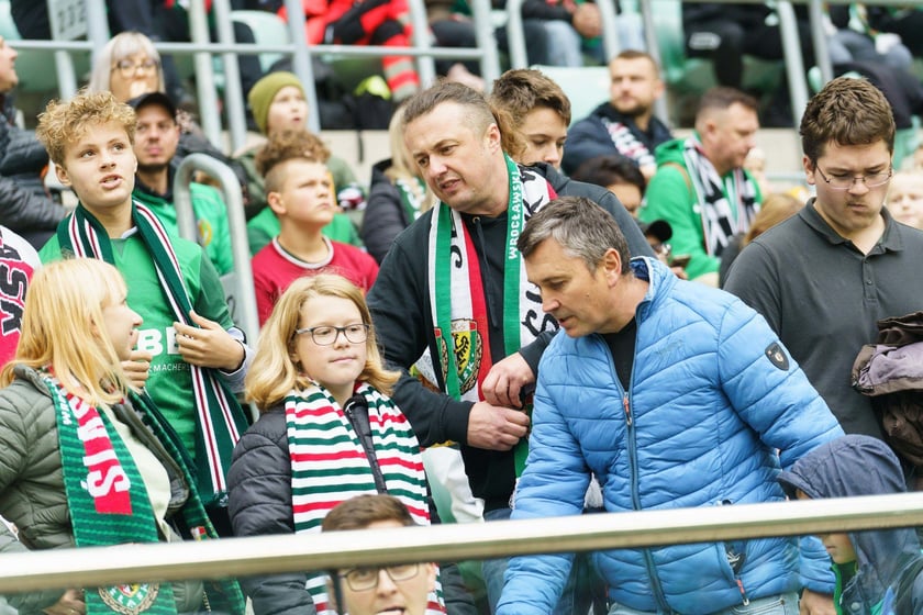 Mecz Śląska Wrocław z Cracovią na Tarczyński Arena