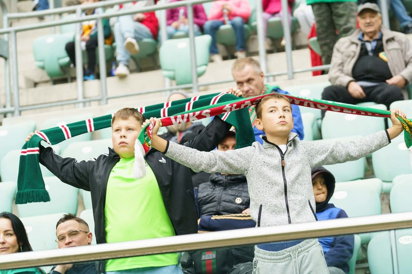 Mecz Śląska Wrocław z Cracovią na Tarczyński Arena