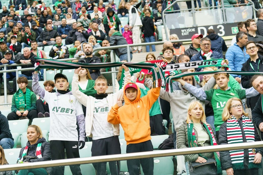 Mecz Śląska Wrocław z Cracovią na Tarczyński Arena
