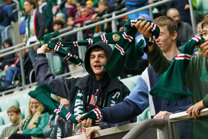 Mecz Śląska Wrocław z Cracovią na Tarczyński Arena