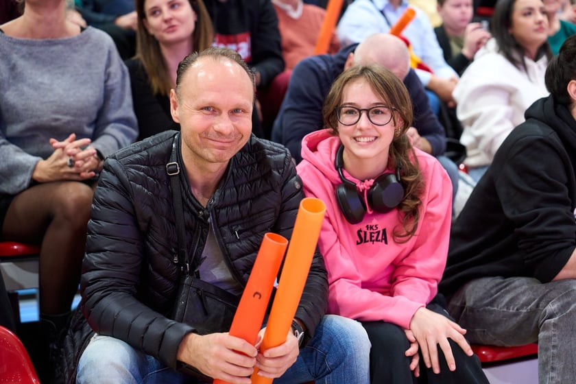 Ślęza Wrocław - AZS Poznań. Zdjęcia kibiców i z meczu - 12 października 2024 r.