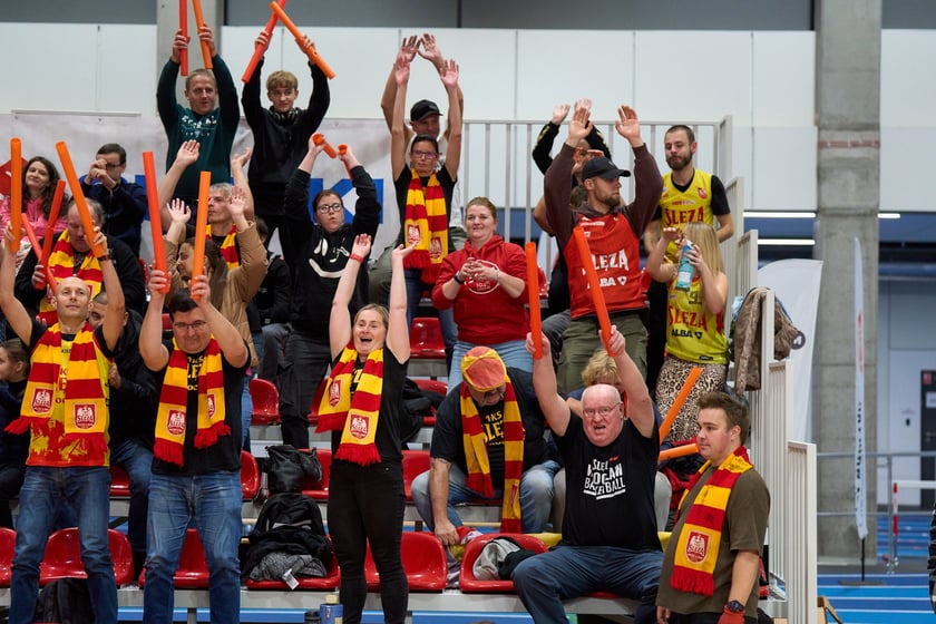 Ślęza Wrocław - AZS Poznań. Zdjęcia kibiców i z meczu - 12 października 2024 r.