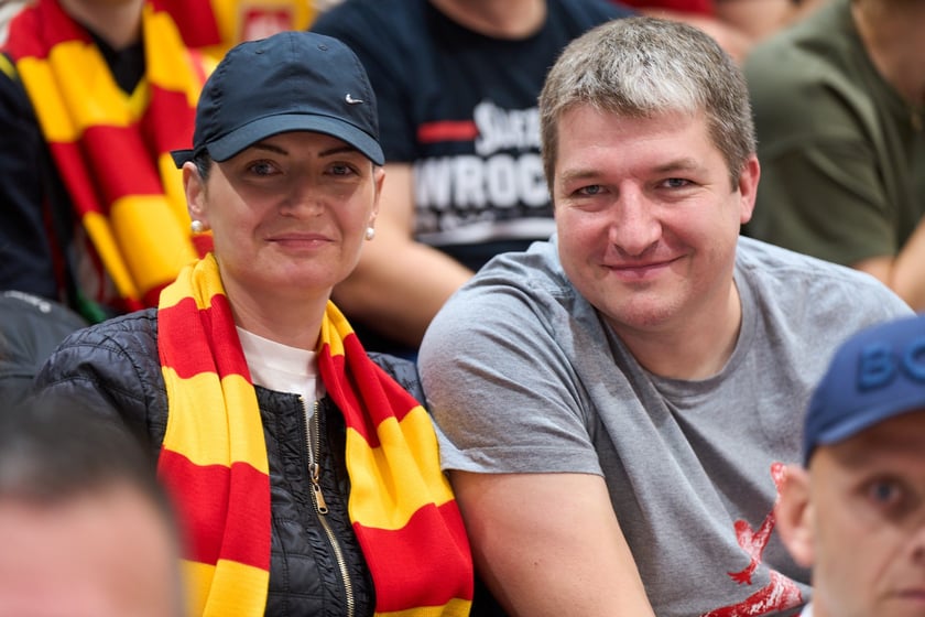 Ślęza Wrocław - AZS Poznań. Zdjęcia kibiców i z meczu - 12 października 2024 r.