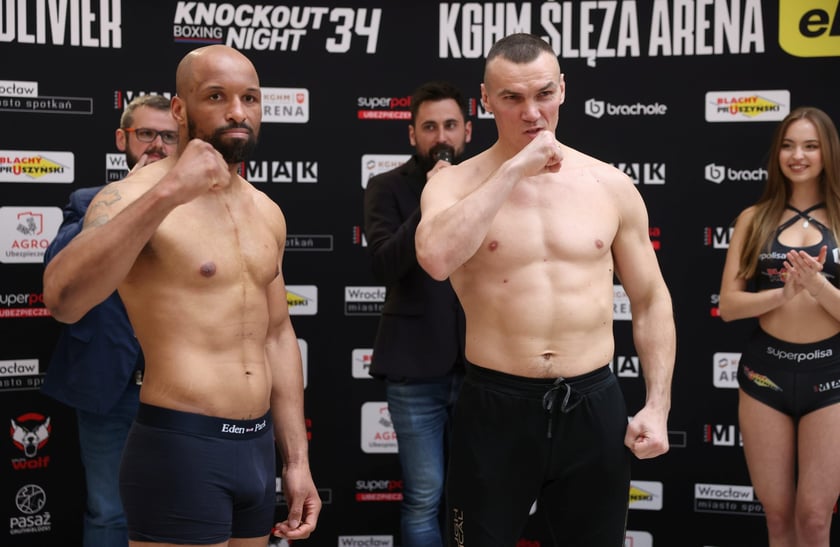Mateusz Masternak i J. J. Olivier (kwiecień 2024, Wrocław)