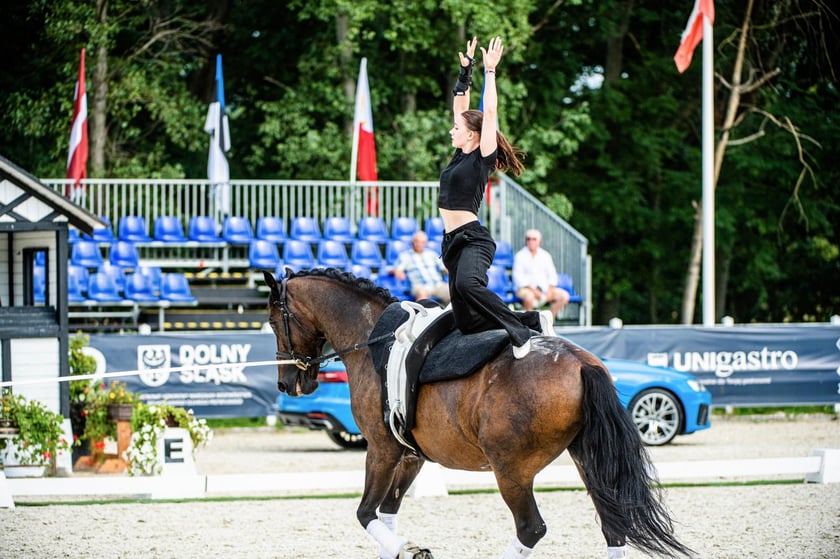 Julianna Kamińska (mistrzyni Polski woltyżerce sportowej z 2023 roku)