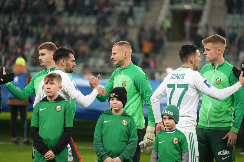 Mecz Śląsk - Radomiak na Tarczyński Arenie