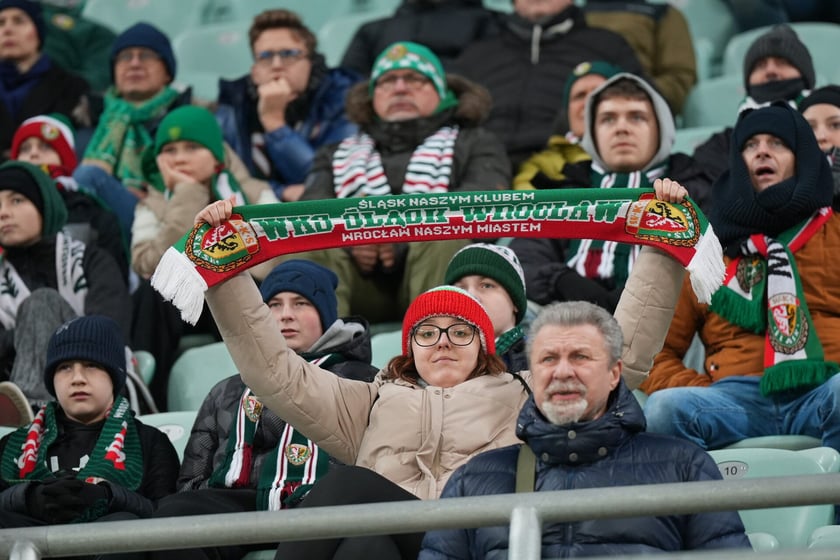 Mecz Śląsk - Radomiak na Tarczyński Arenie