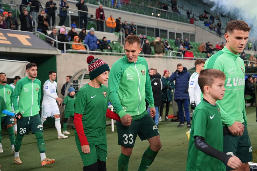 Mecz Śląsk - Radomiak na Tarczyński Arenie