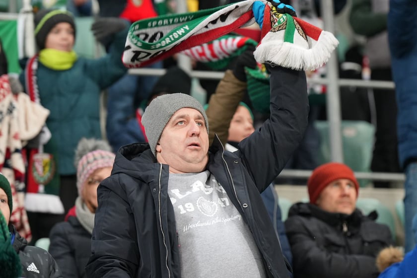 Mecz Śląsk - Radomiak na Tarczyński Arenie