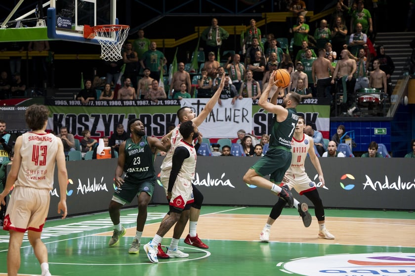 Śląsk vs. Rytas Wilno w hali Orbita (18 grudnia 2024)