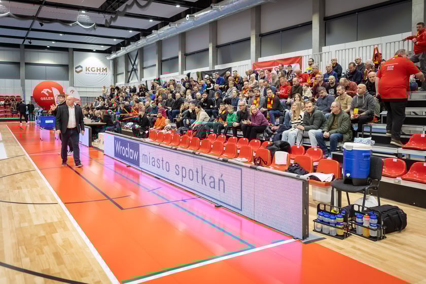 Mecz Ślęza Wrocław - KGHM BC Polkowice, 21.12.2024