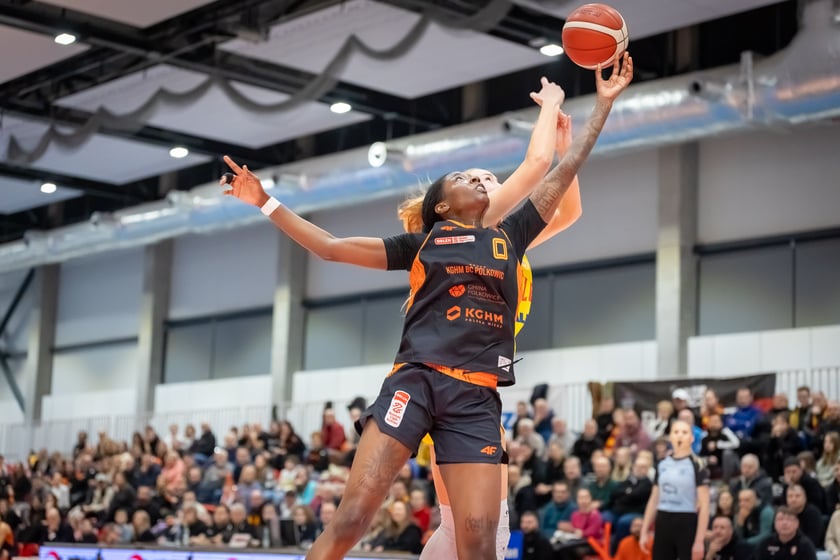 Mecz Ślęza Wrocław - KGHM BC Polkowice, 21.12.2024