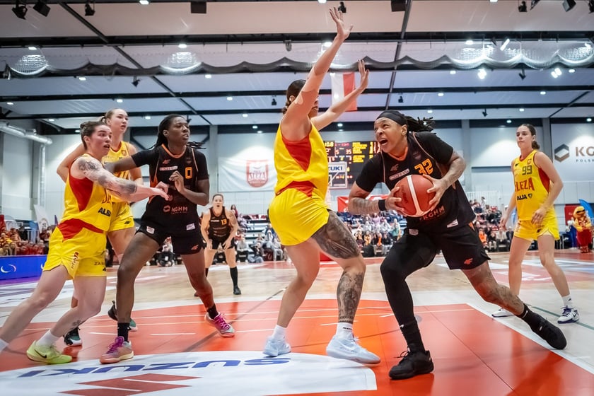 Mecz Ślęza Wrocław - KGHM BC Polkowice, 21.12.2024